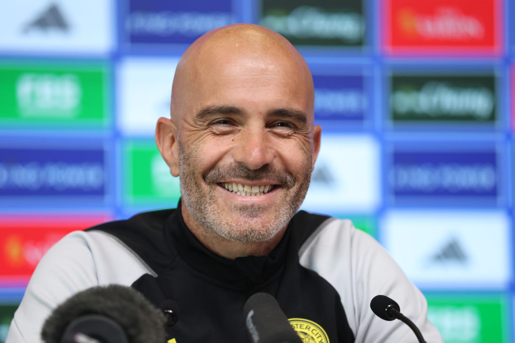 Leicester City Training Session and Press Conference