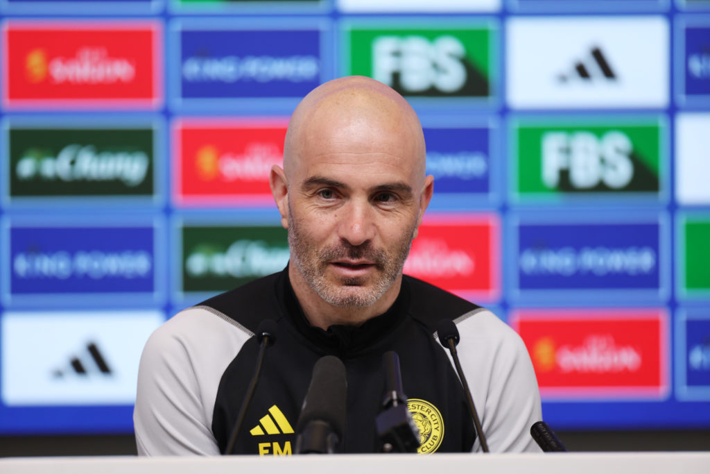 Leicester City Training Session and press conference