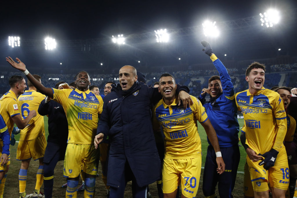 SSC Napoli v Frosinone Calcio: Round of 16 - Coppa Italia