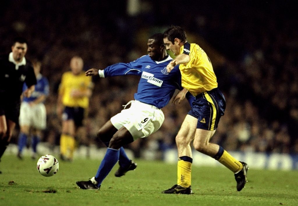 Kevin Campbell and Gerry Taggart
