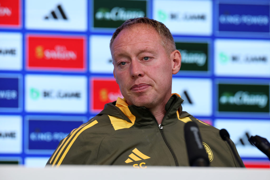 Leicester City Training Session and Press Conference