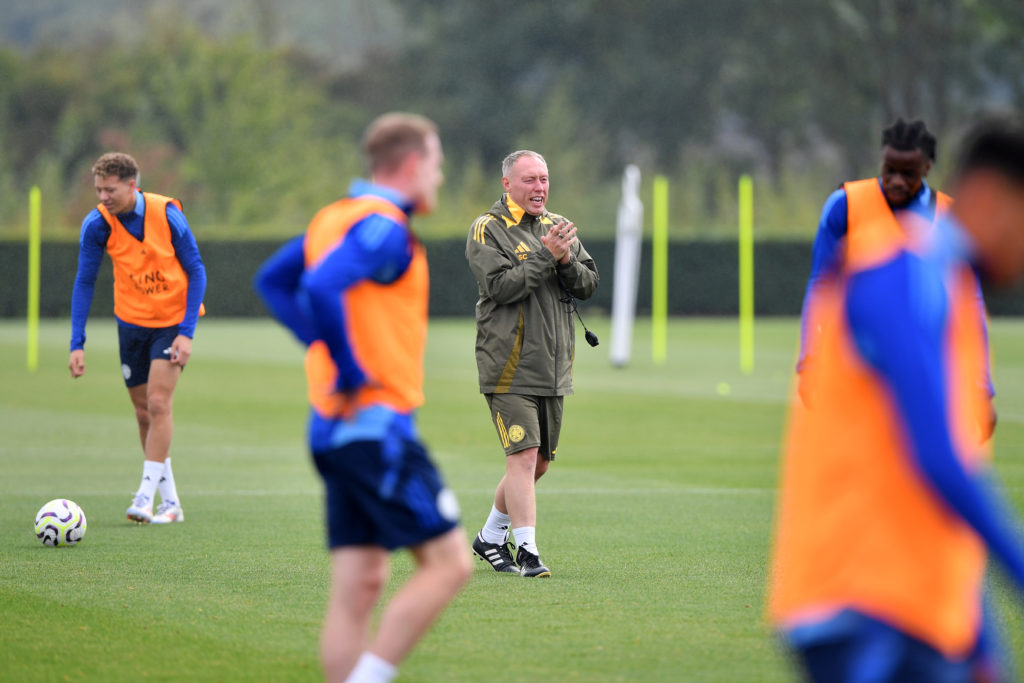 Leicester City Training and Press Conference