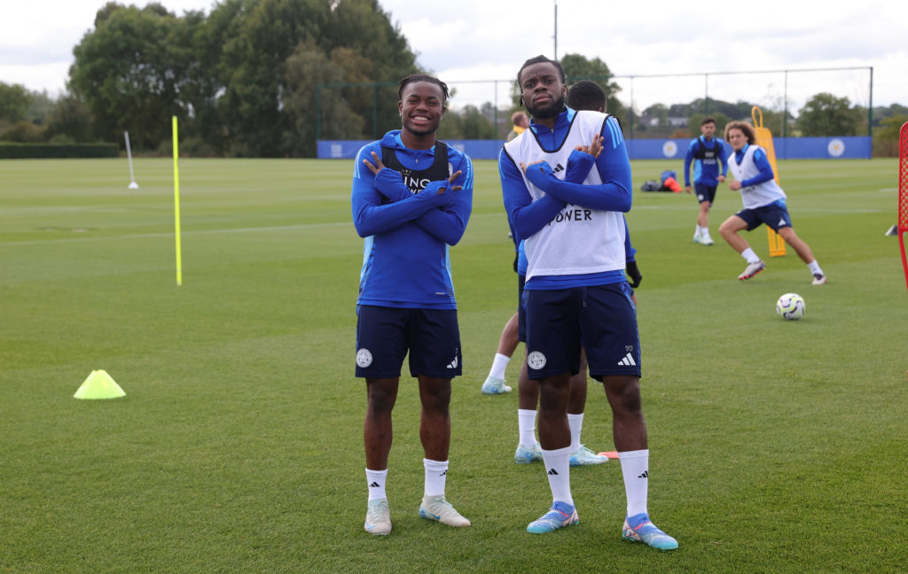 Leicester City Training Session and Press Conference