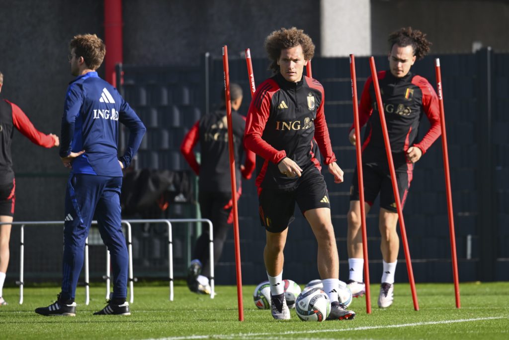 Belgian National Football Team Media Activities 08/10/2024