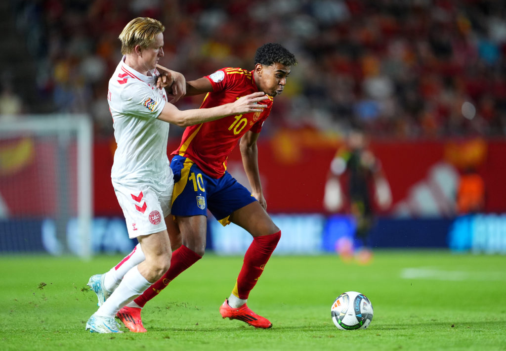 Spain v Denmark - UEFA Nations League 2024/25 League A Group A4