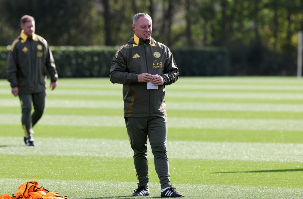 Leicester City Training Session and Press Conference