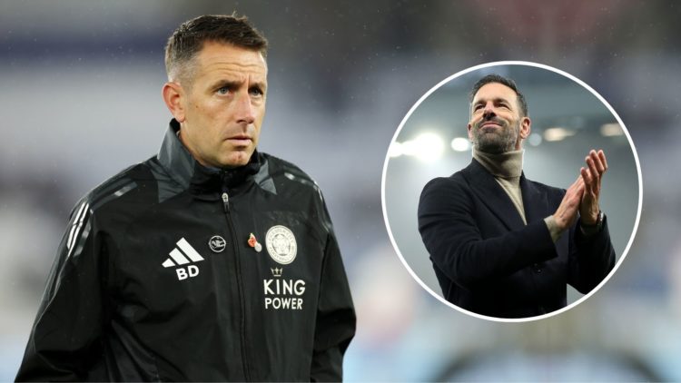 Ben Dawson, Leicester City's interim head coach ahead of Ruud Van Nistelrooy announcement.