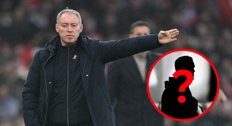 An image featuring Steve Cooper and a silhouette.
