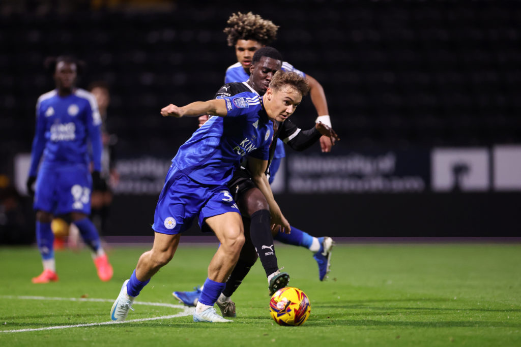 Notts County v Leicester City U21 - Bristol Street Motors Trophy
