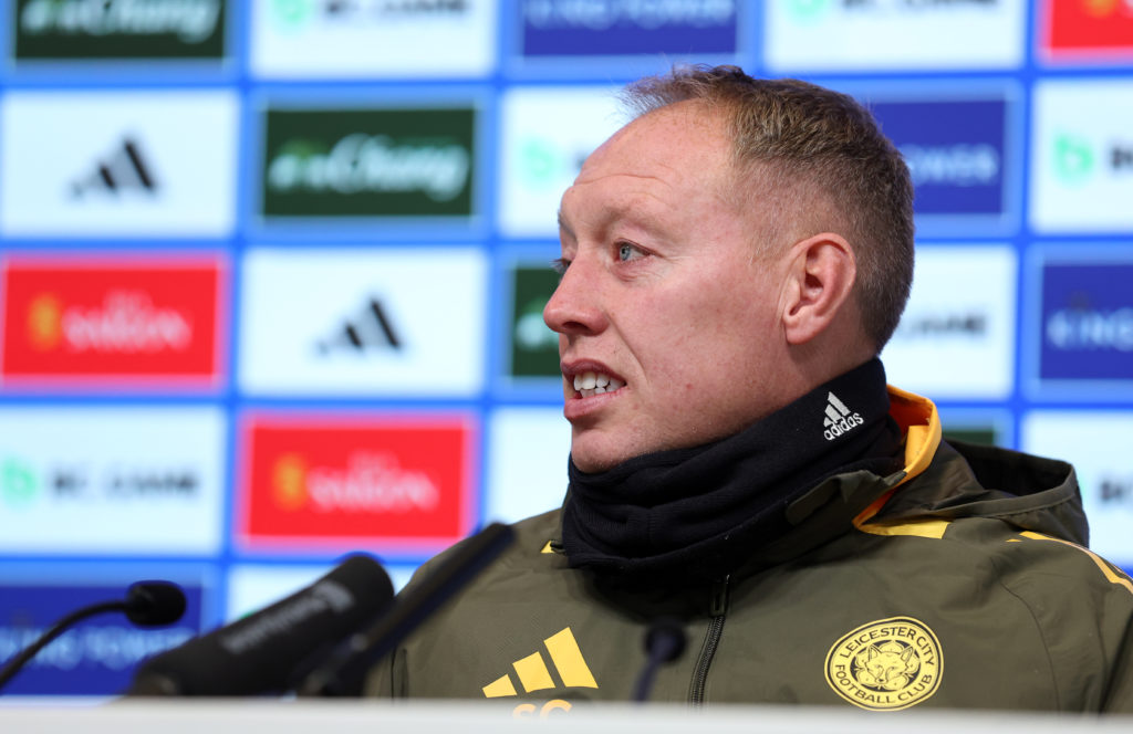 Leicester City Training Session and Press Conference