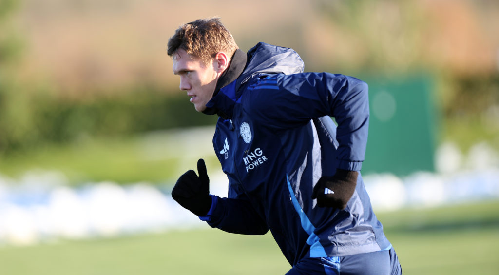 Leicester City Training Session and Press Conference