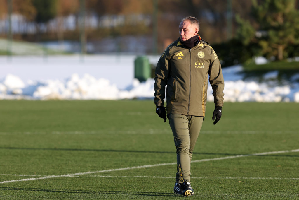 Leicester City Training Session and Press Conference