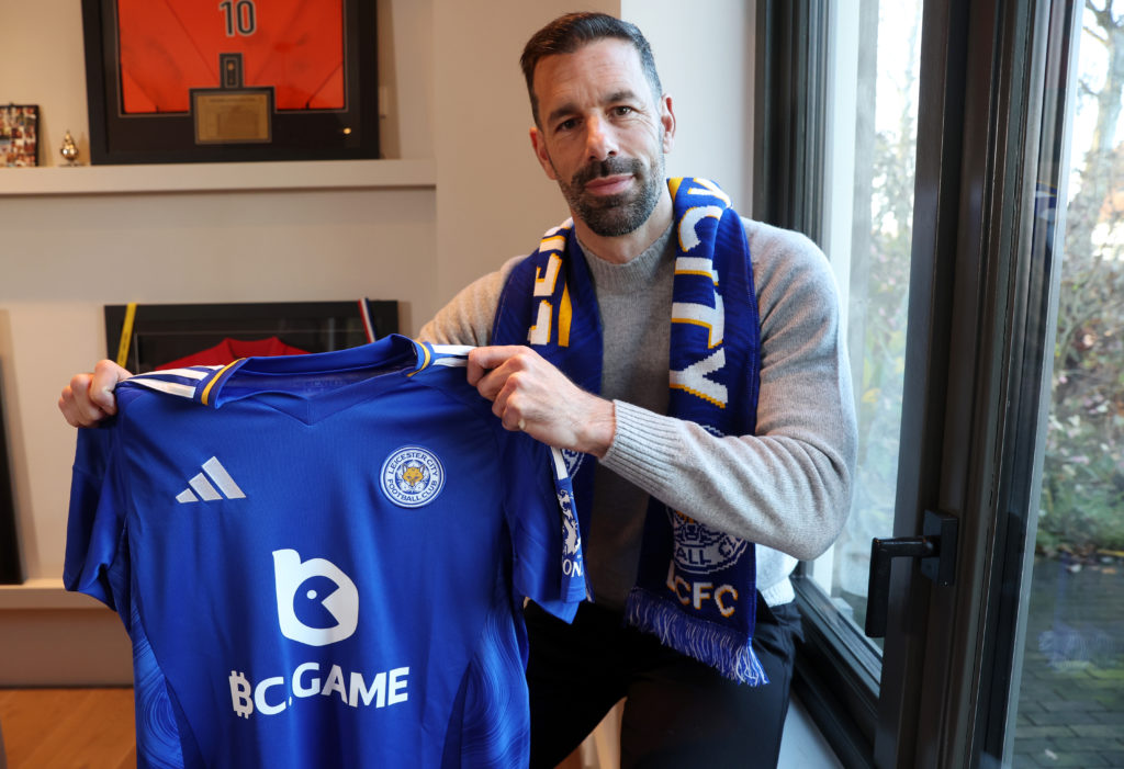 Leicester City Unveil Their New Manager Ruud van Nistelrooy