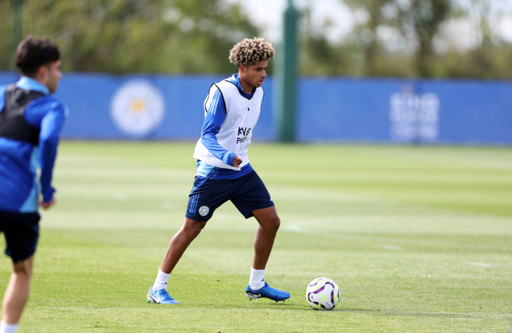 Leicester City Training Session and Press Conference