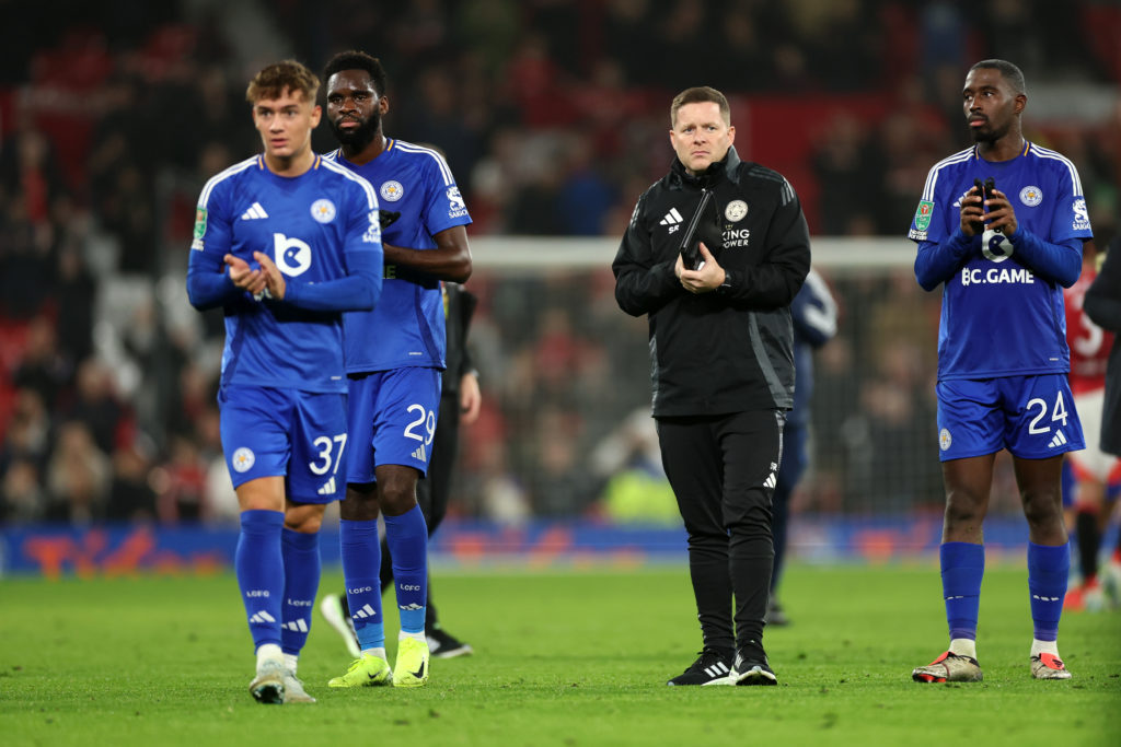 Manchester United v Leicester City - Carabao Cup Fourth Round