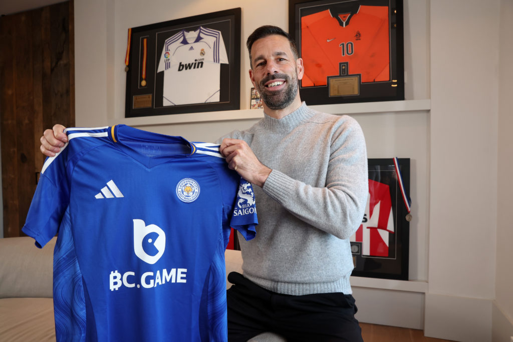 Leicester City Unveil Their New Manager Ruud van Nistelrooy