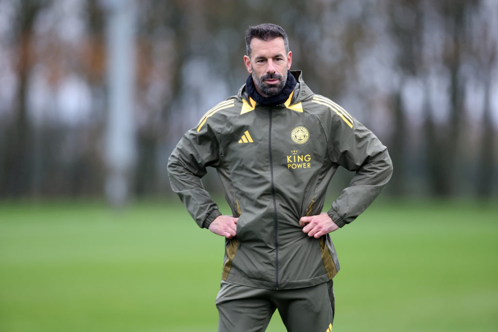 Leicester City Training Session and Press Conference