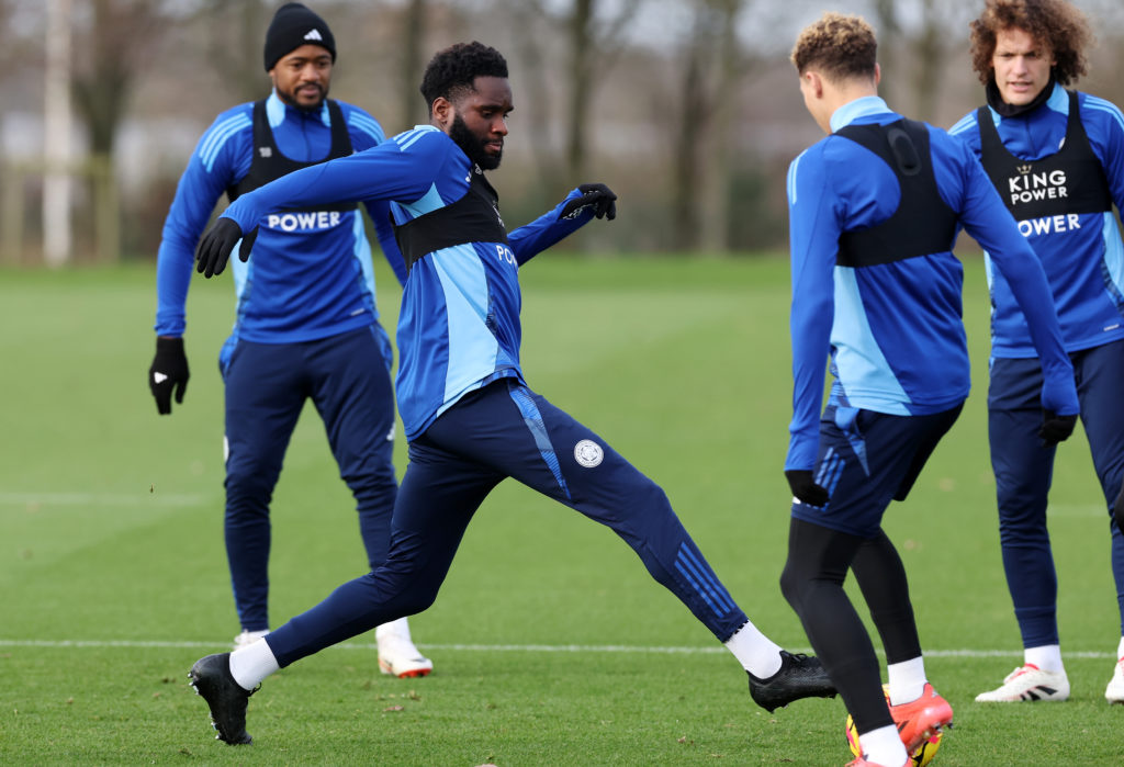 Leicester City Training Session and Press Conference
