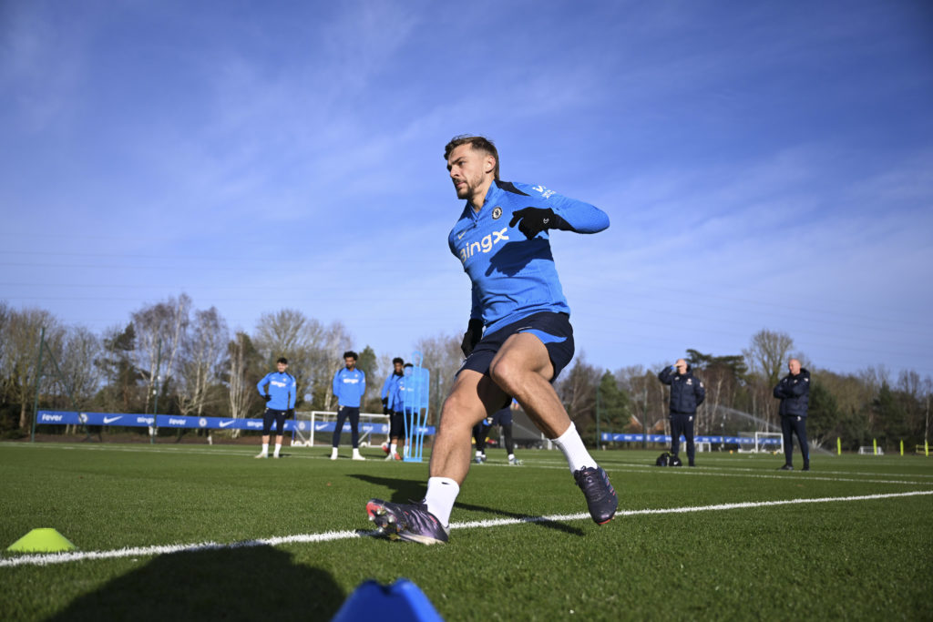 Chelsea Training and Press Conference