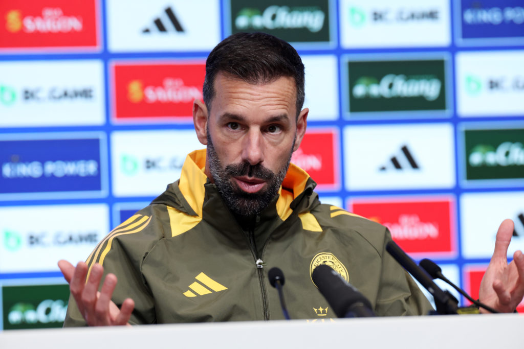 Leicester City Training Session and Press Conference
