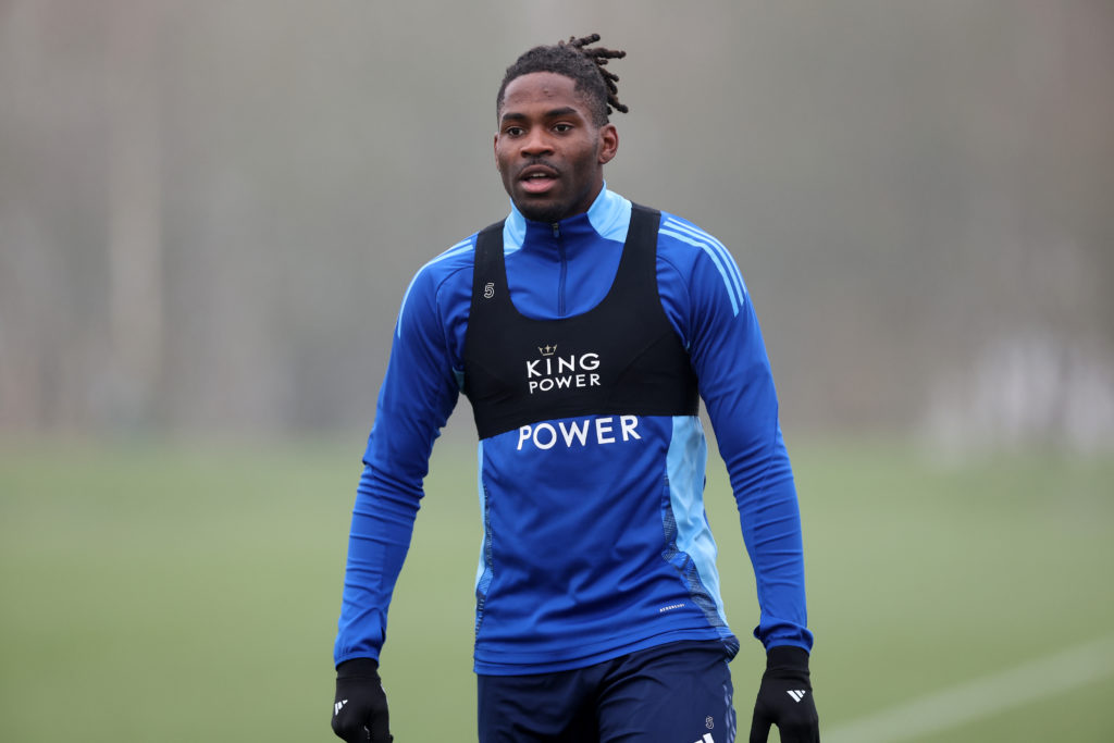Leicester City Training Session and Press Conference