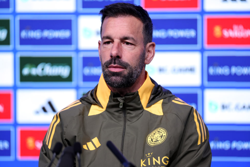 Leicester City Training Session and Press Conference