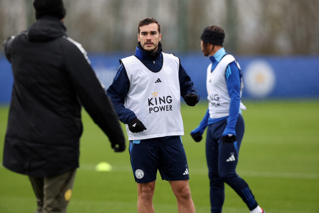 Leicester City Training Session and Press Conference