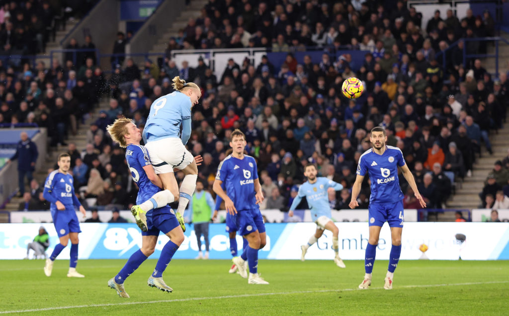 Leicester City FC v Manchester City FC - Premier League