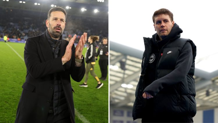 Ruud van Nistelrooy and Fabian Huerzeler.