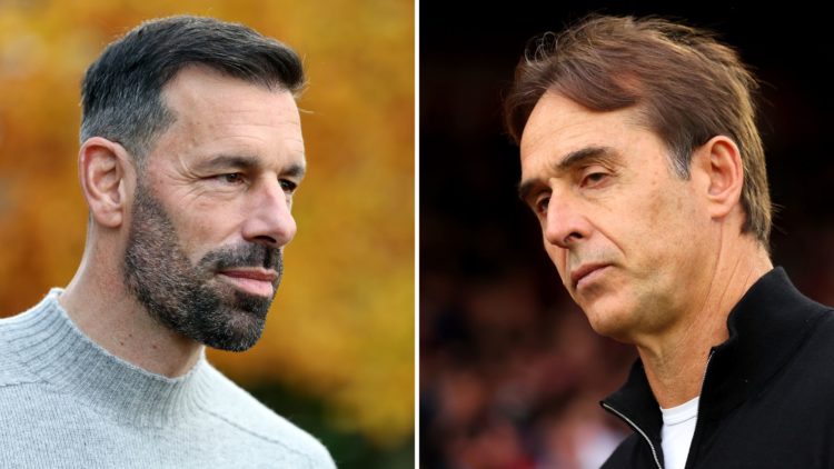 Ruud van Nistelrooy and Julen Lopetegui