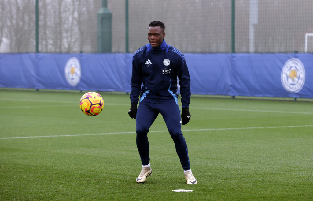 Leicester City Training Session and Press Conference