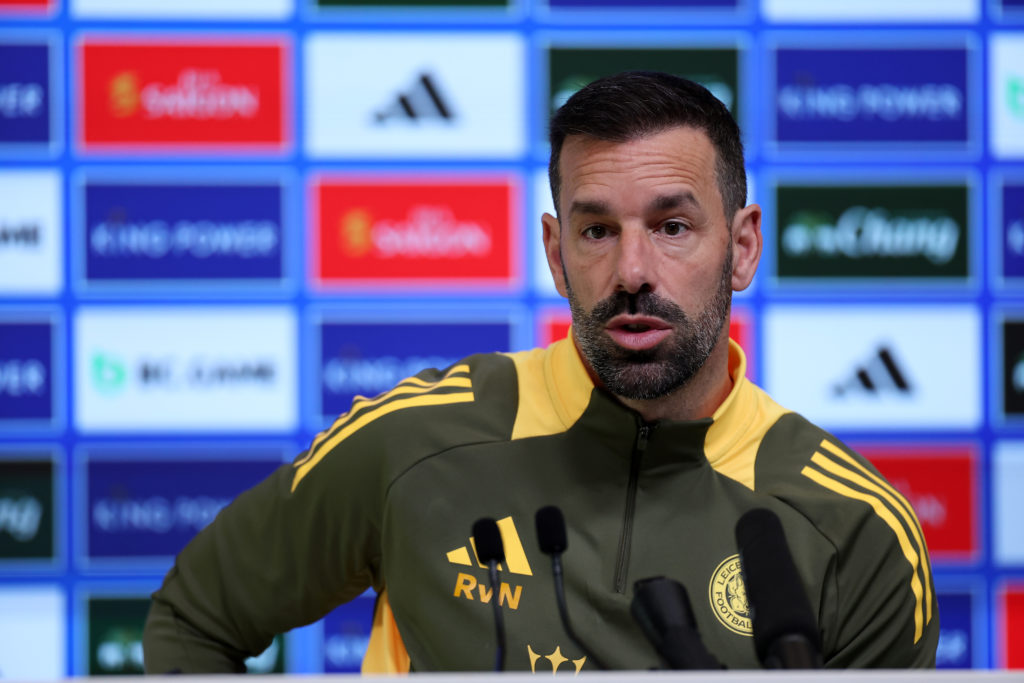 Leicester City Training Session and Press Conference