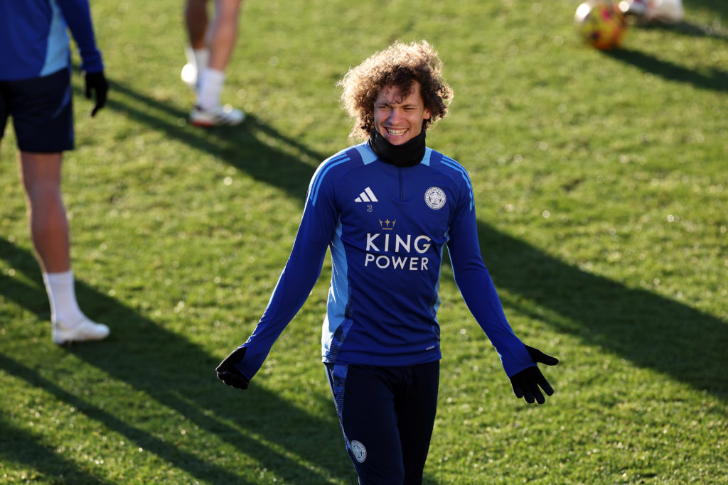 Leicester City Training Session and Press Conference