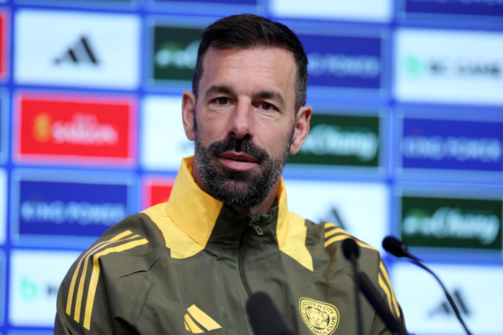 Leicester City Training Session and Press Conference