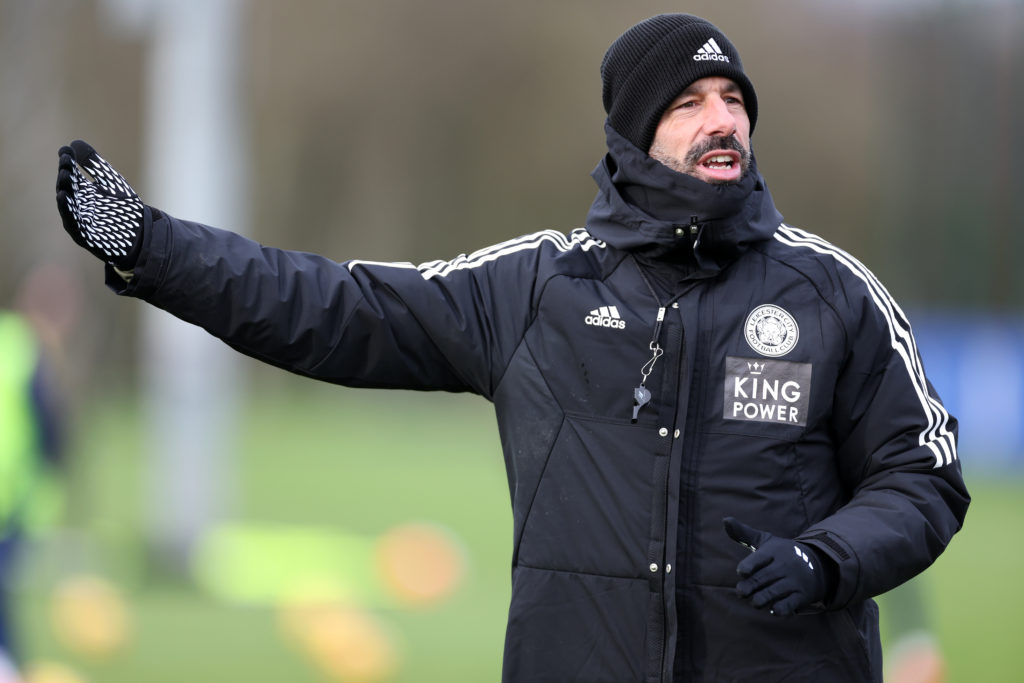 Leicester City Training Session and Press Conference