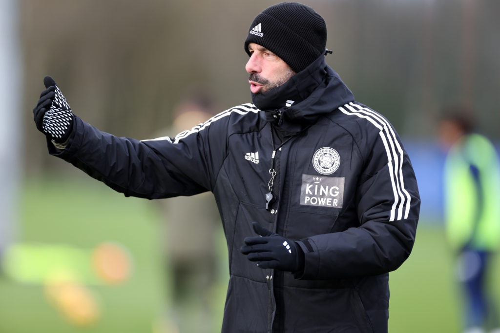 Leicester City Training Session and Press Conference