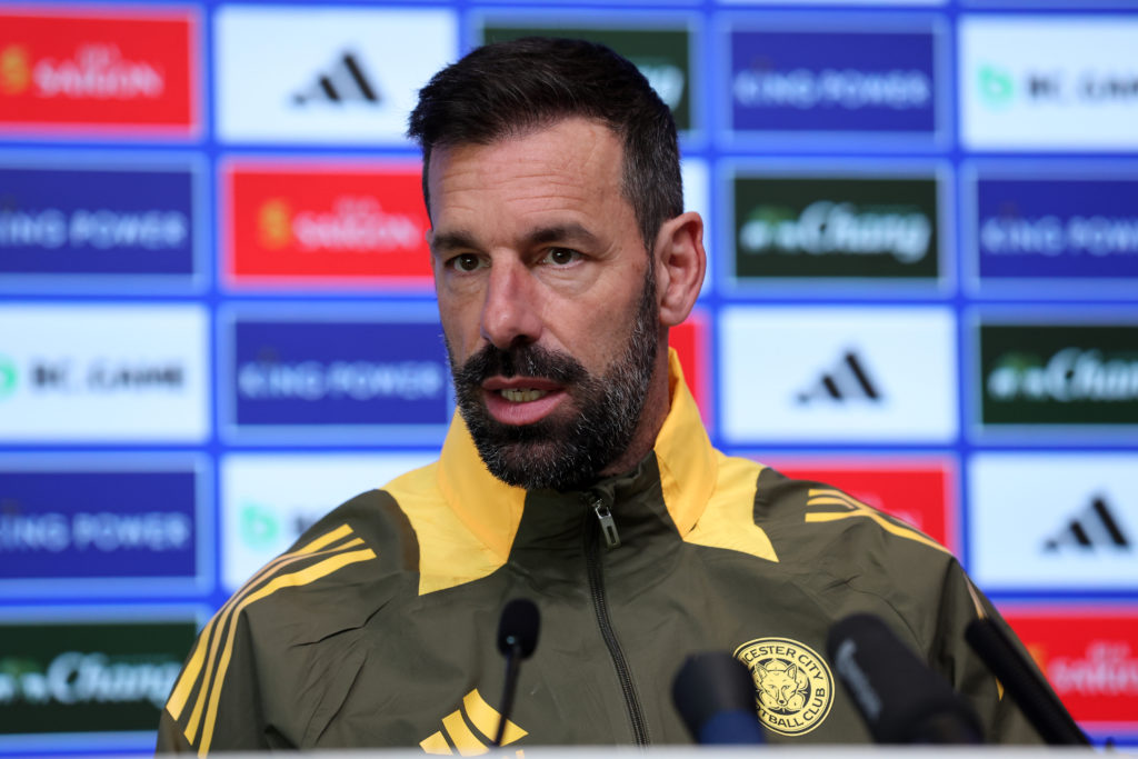 Leicester City Training Session and Press Conference
