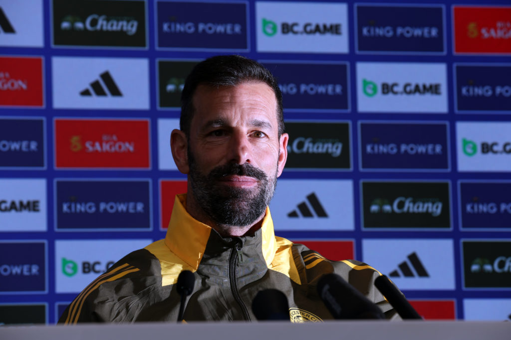 Leicester City Training Session and Press Conference