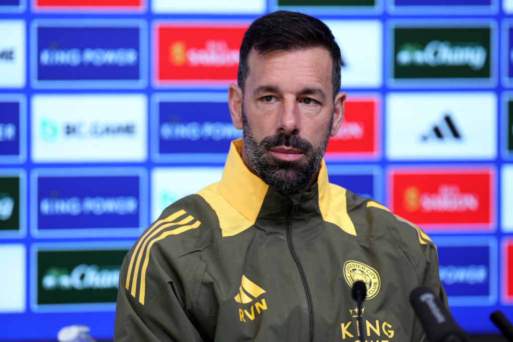 Leicester City Training Session and Press Conference