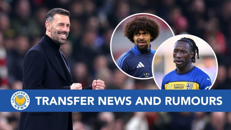 Ruud van Nistelrooy with Woyo Coulibaly and Hamza Choudhury inset.