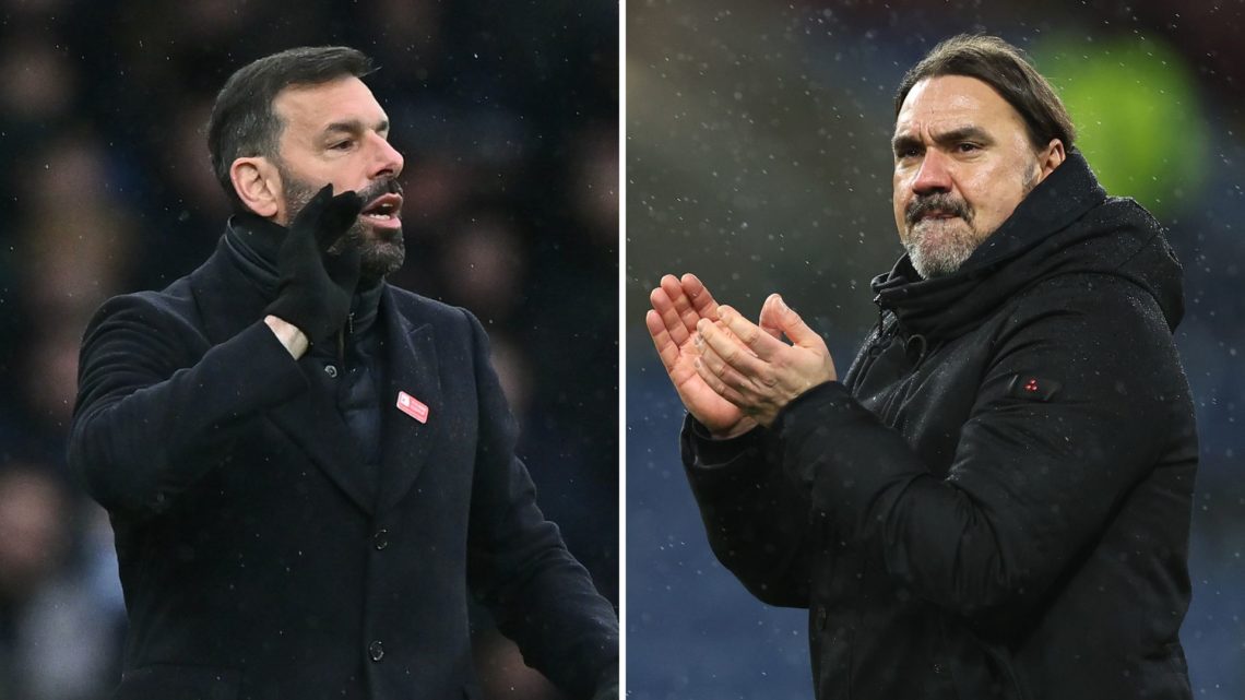 Ruud van Nistelrooy and Daniel Farke