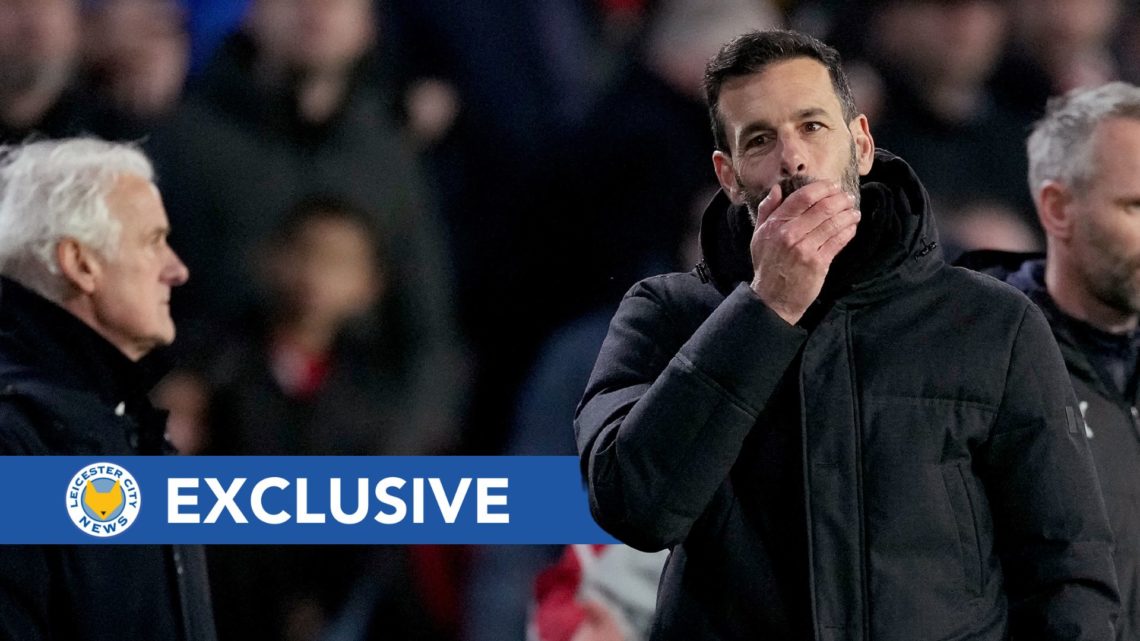 Coach Ruud van Nistelrooij of PSV disappointed during the UEFA Europa League match between PSV v Sevilla at the Philips Stadium on February 23, 202...