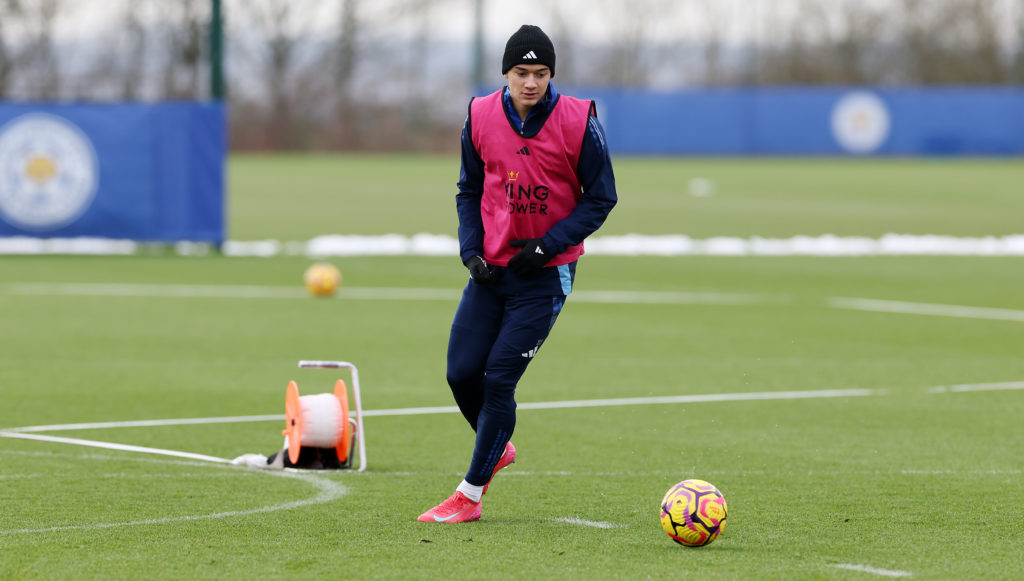 Leicester City Training Session and Press Conference