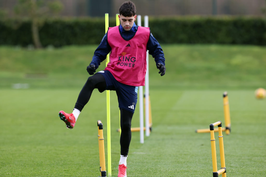 Leicester City Training Session and Press Conference