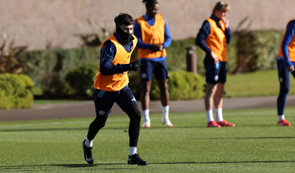 Leicester City Training Session and Press Conference