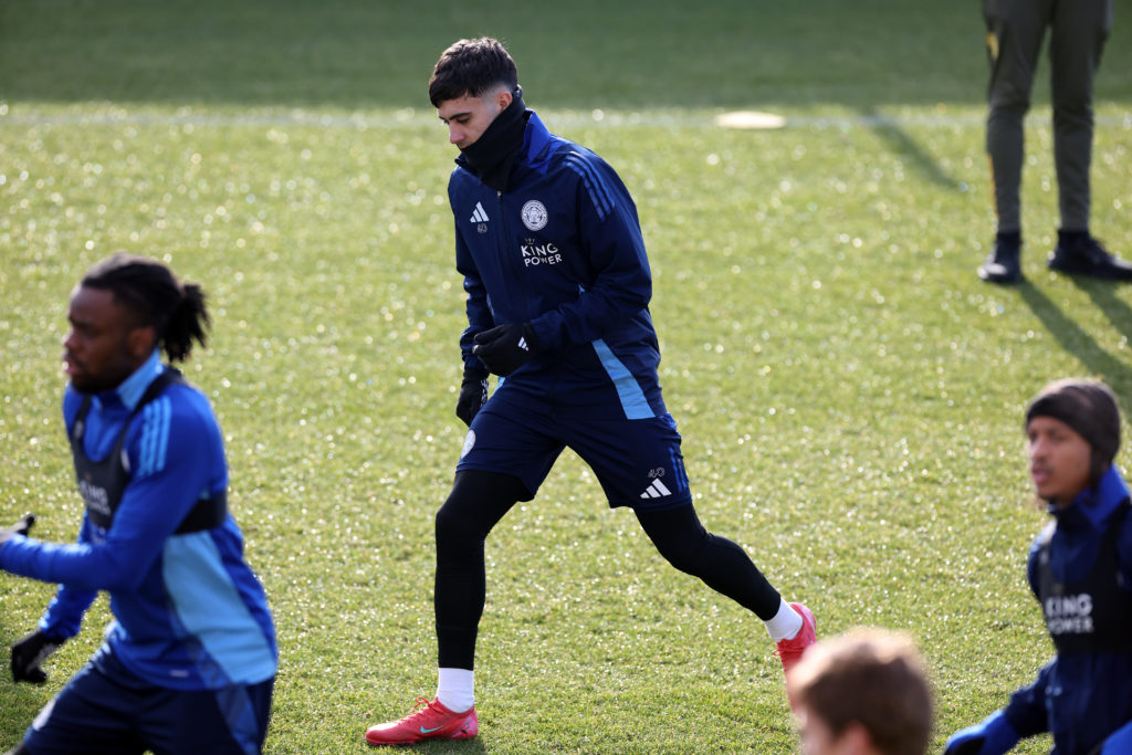 Leicester City Training Session and Press Conference