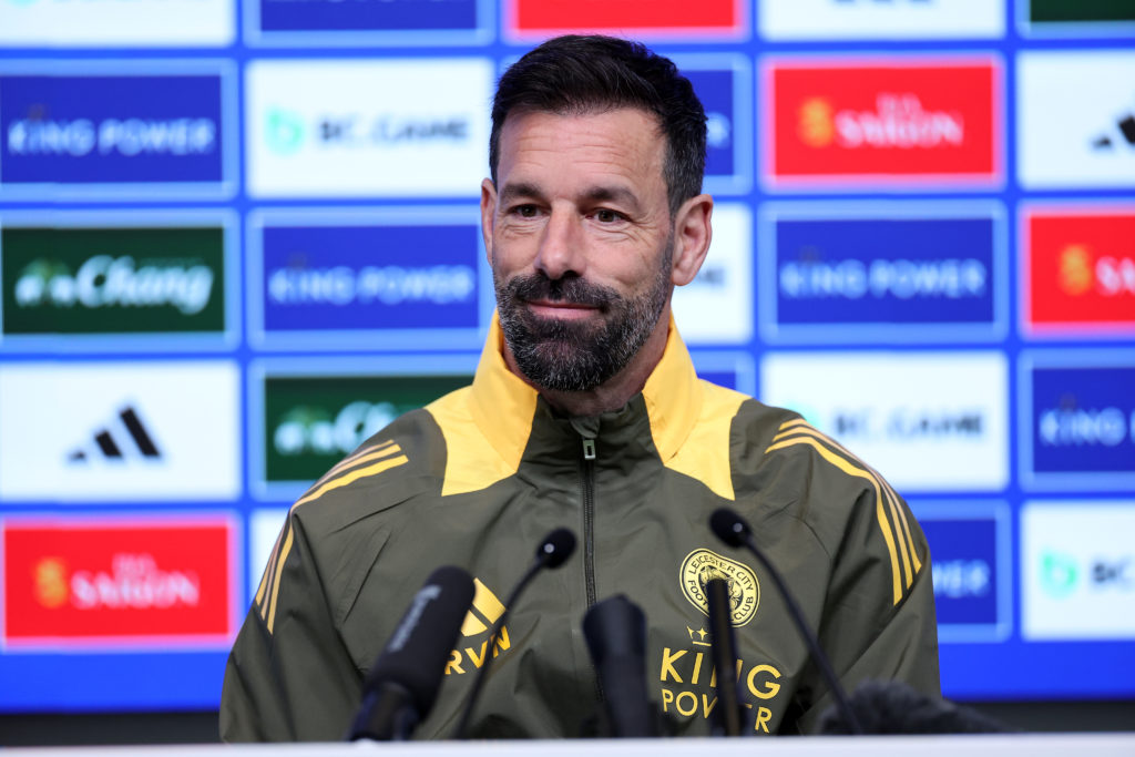 Leicester City Training Session and Press Conference