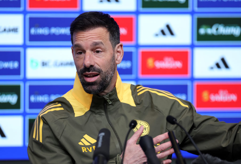 Leicester City Training Session and Press Conference