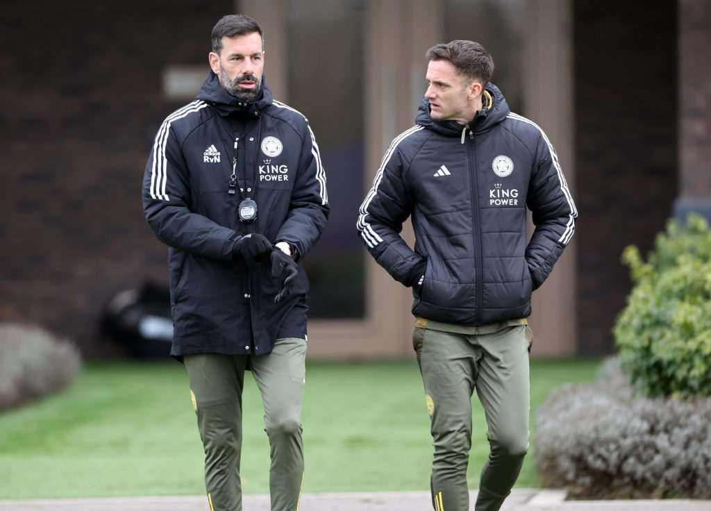 Leicester City Training Session and Press Conference