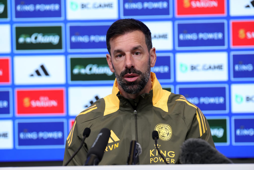 Leicester City Training Session and Press Conference